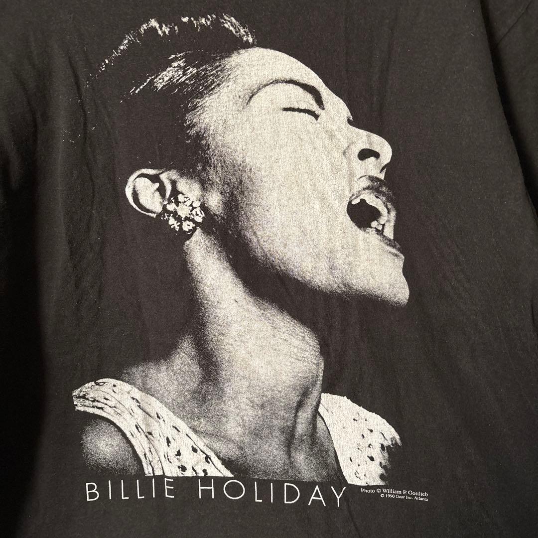 ⭐︎361 90's✨希少✨Bille Holiday Tシャツ JAZZシンガー