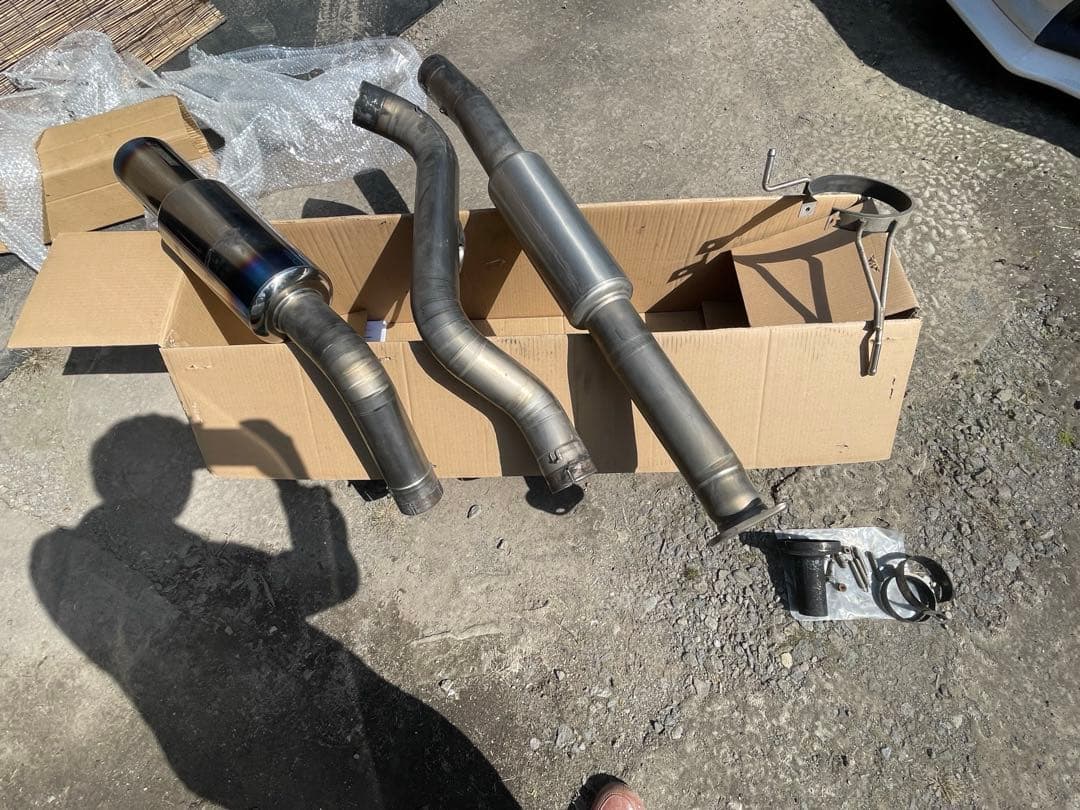 サヤ　VM4 VMG 東名パワードExpreme tiフルチタンマフラー