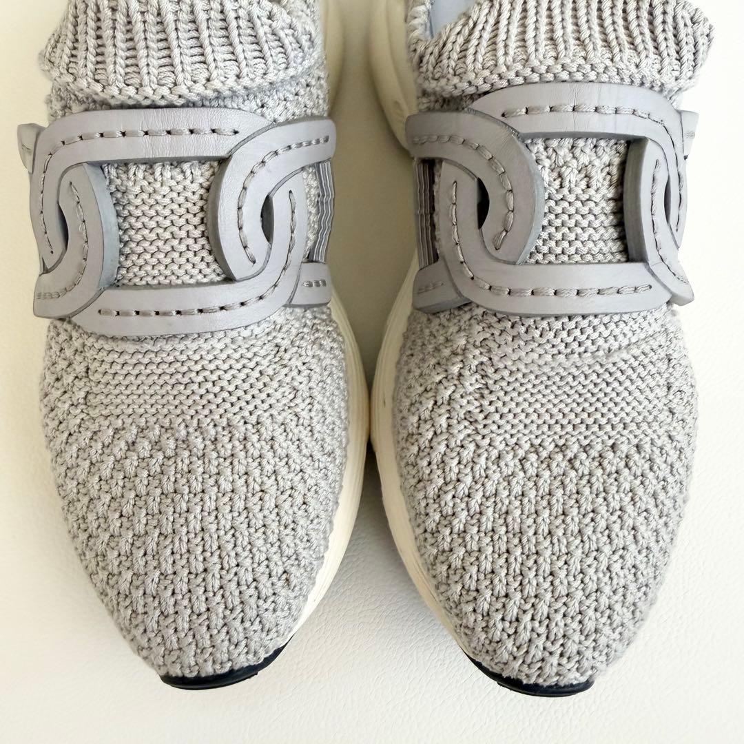 【トッズ】ケイトニットスニーカー 37.5 人気モデル スリッポン 楽チン