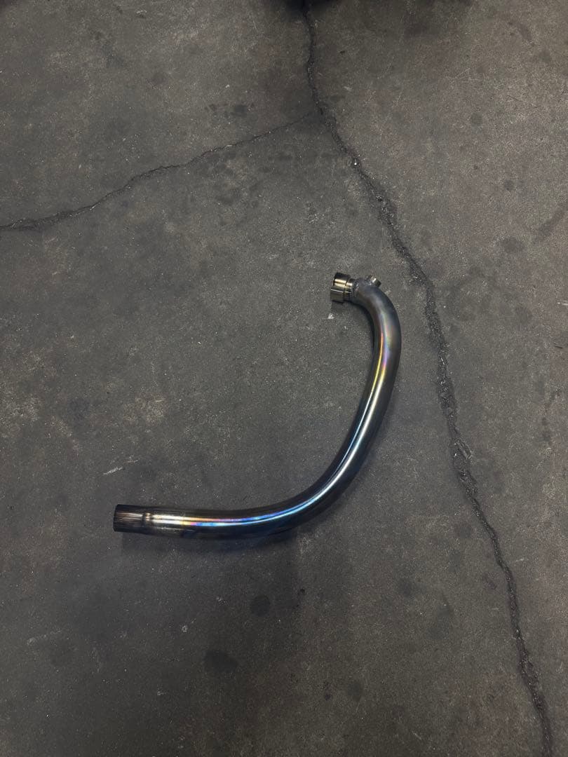 sr400 FI 手曲げマフラー エキパイ