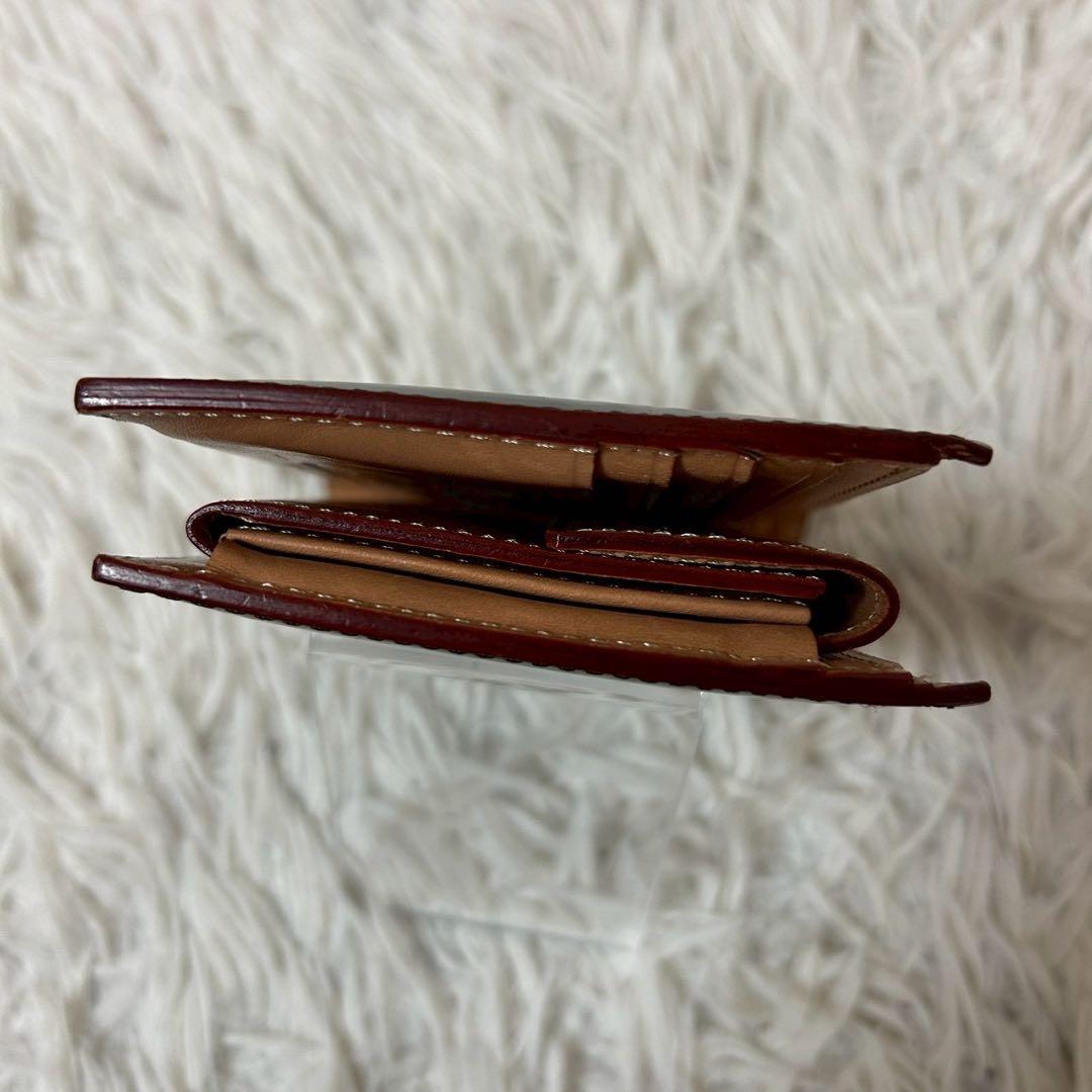 美品✨GANZO ガンゾ コードバン 二折財布 小銭入れ　ブラック