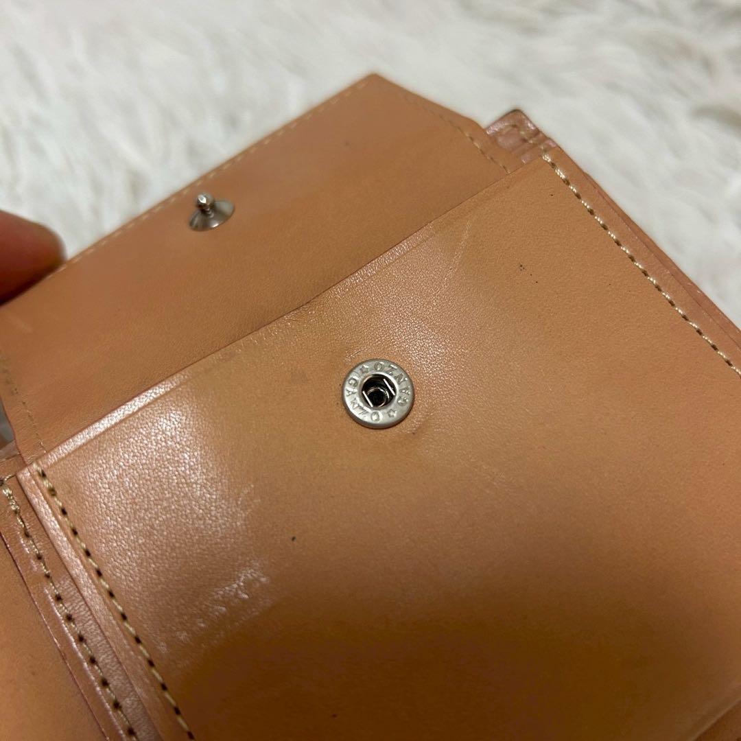 美品✨GANZO ガンゾ コードバン 二折財布 小銭入れ　ブラック