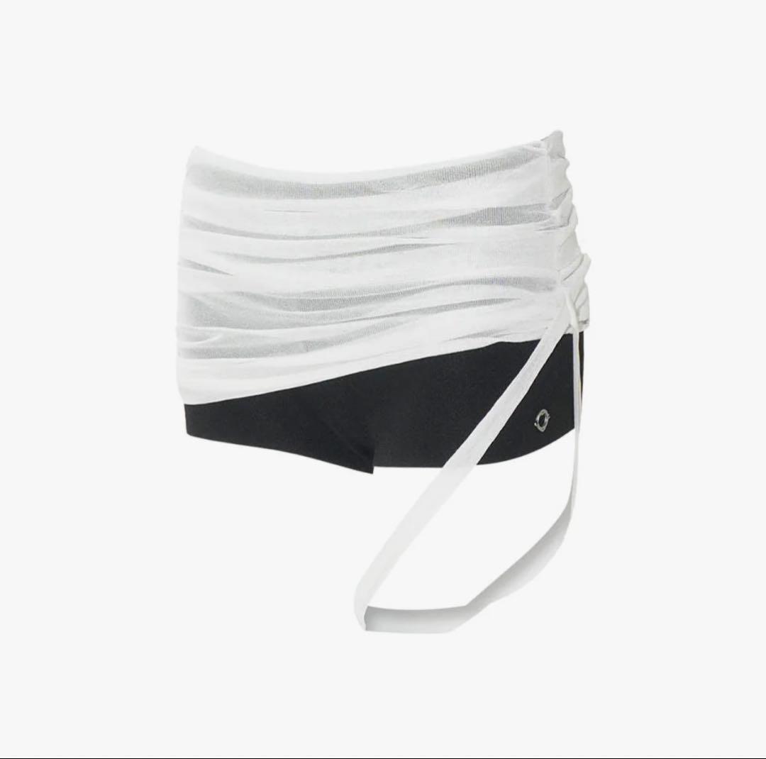 theredthread S gather knit shorts パンツ