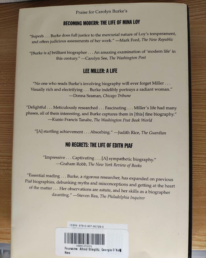 ジョージア・オキーフ　FOURSOME　洋書