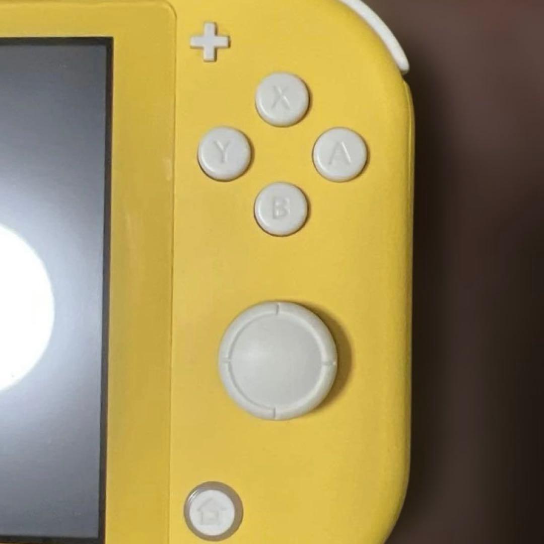 Nintendo Switch Lite イエロー　モンハンライズ　箱ケース付き