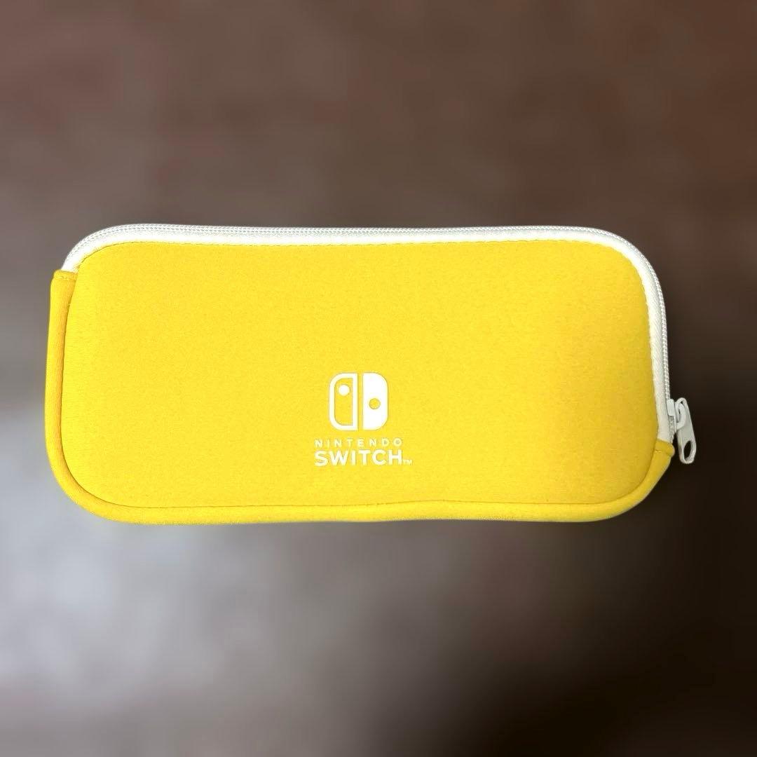 Nintendo Switch Lite イエロー　モンハンライズ　箱ケース付き
