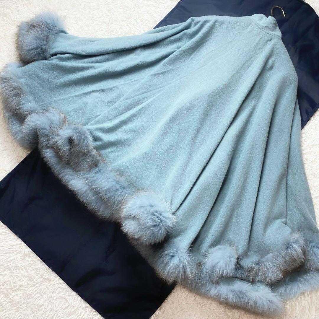 6 DANIELE MEUCCI ダニエルメウッチ ファーポンチョ イタリア製