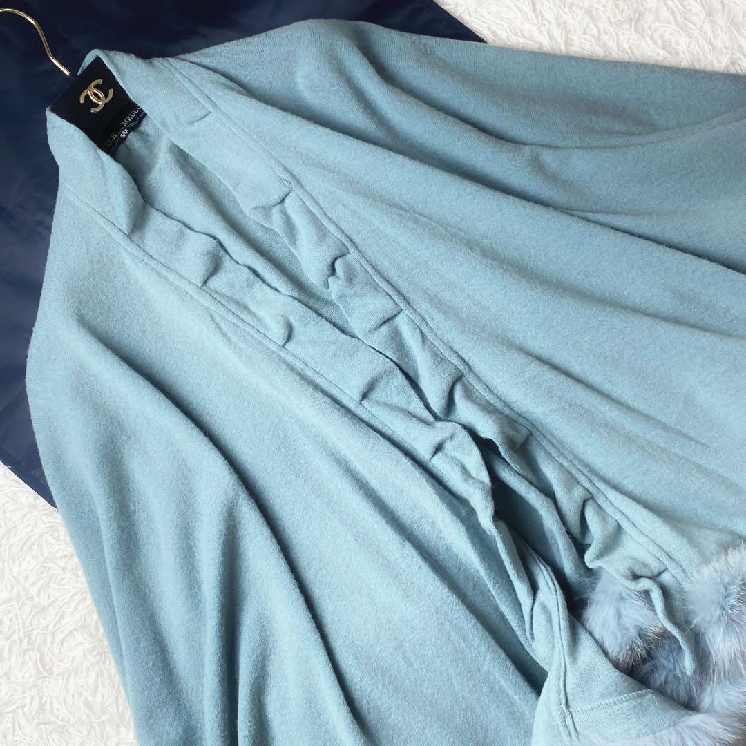 6 DANIELE MEUCCI ダニエルメウッチ ファーポンチョ イタリア製