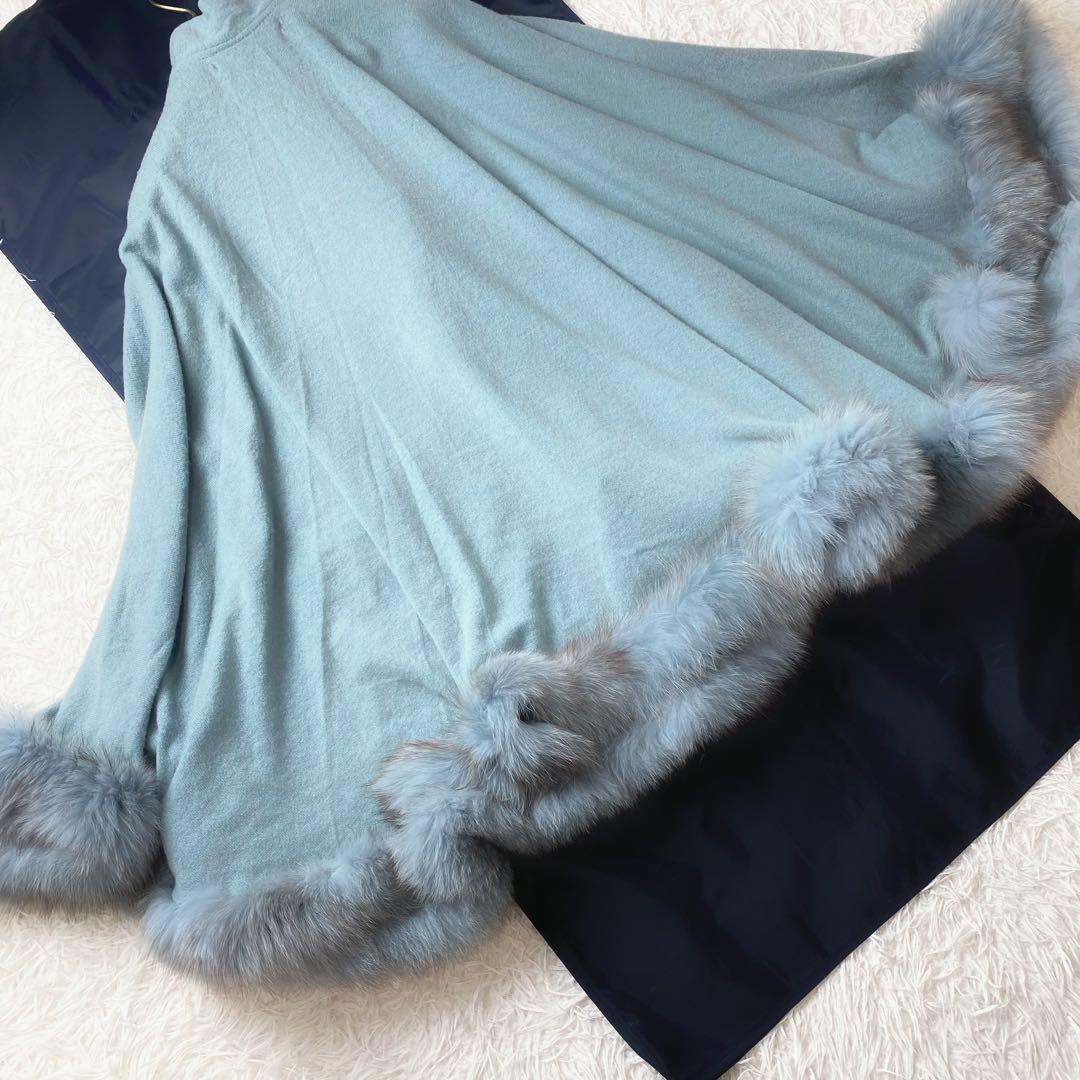 6 DANIELE MEUCCI ダニエルメウッチ ファーポンチョ イタリア製