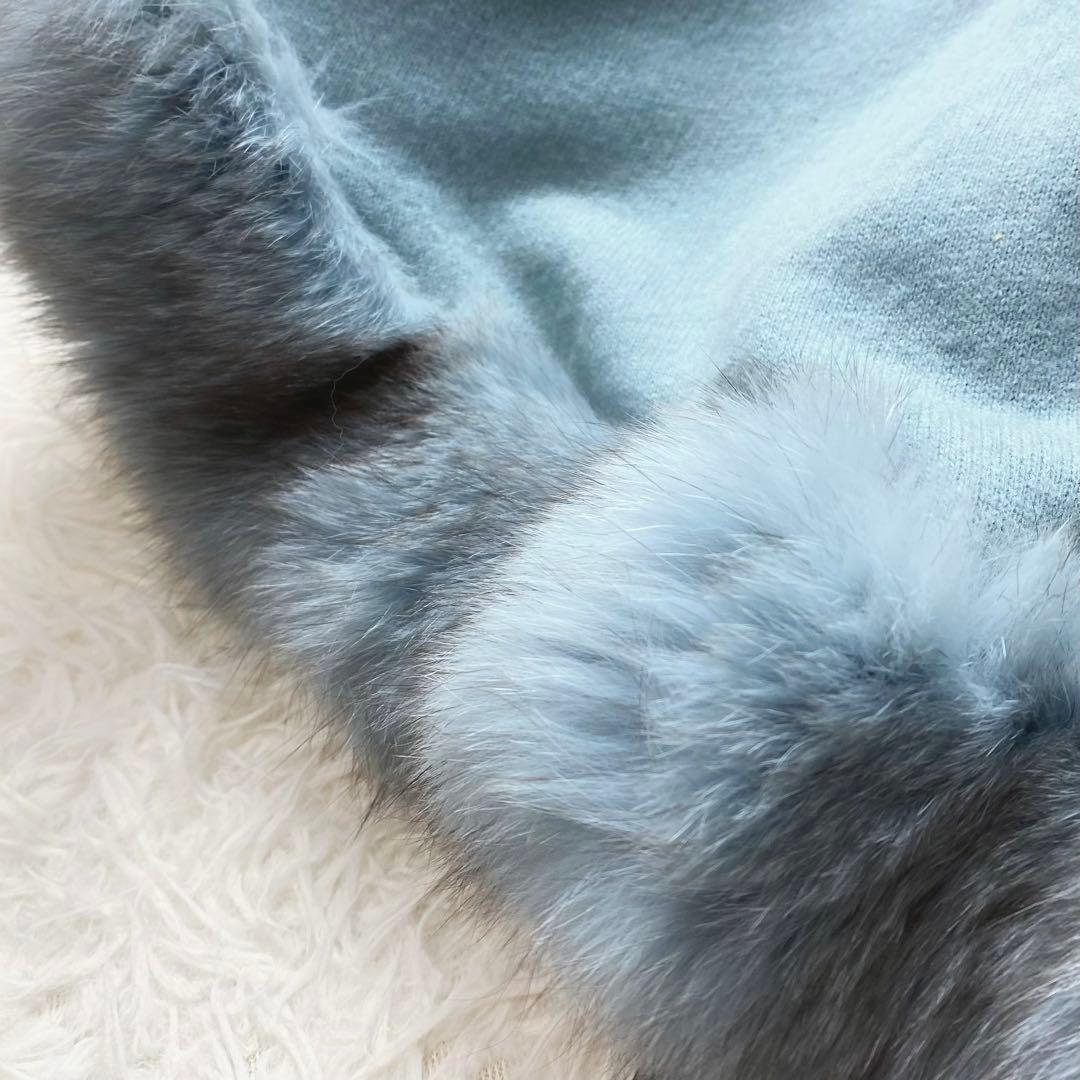 6 DANIELE MEUCCI ダニエルメウッチ ファーポンチョ イタリア製