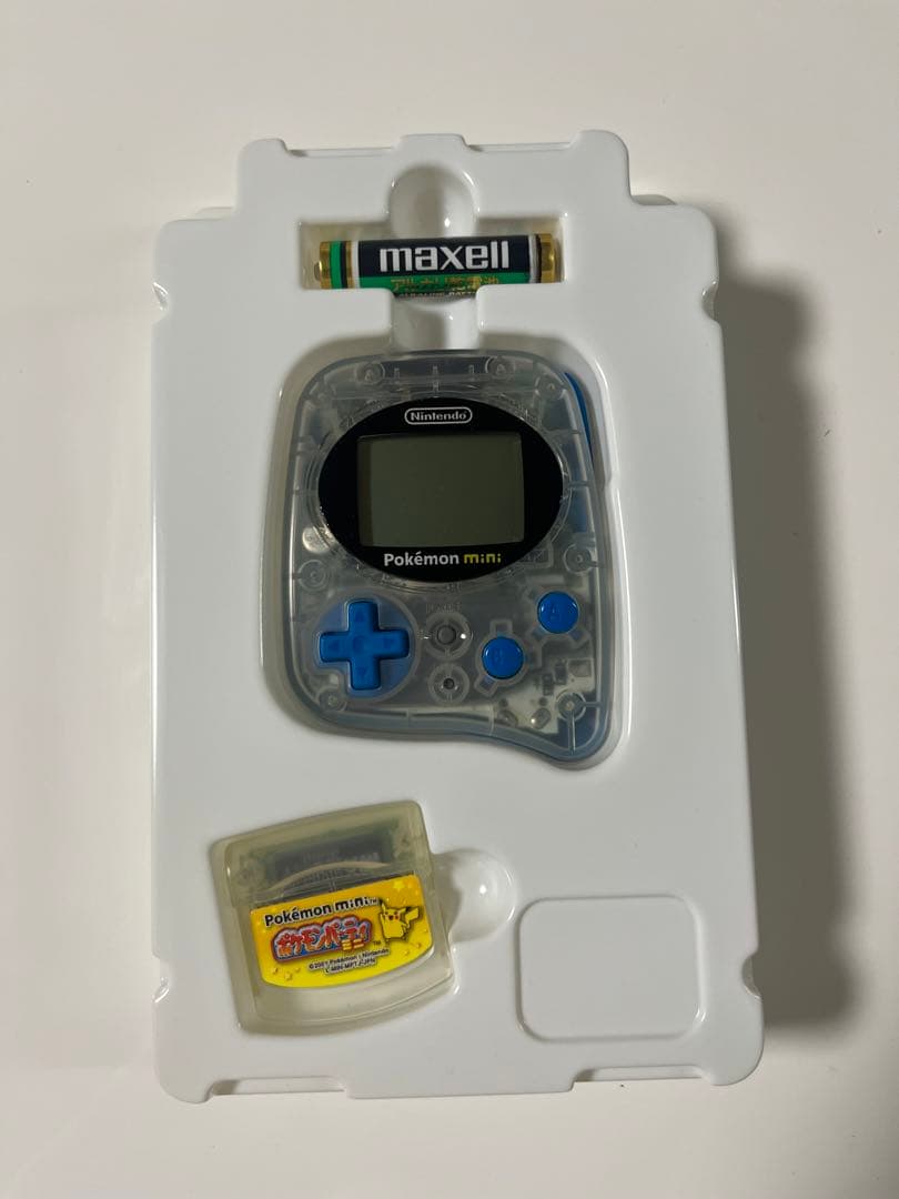 ポケモンミニ　ポケモンパーティミニ付き　Pokémon mini ウパーブルー