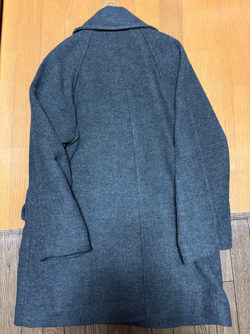 DOUBLE BREASTED ミドルコート　GLAY