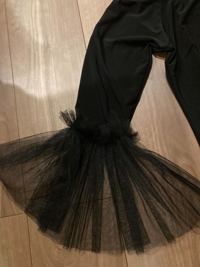 社交ダンス セパレート ドレス ブラック Mサイズ