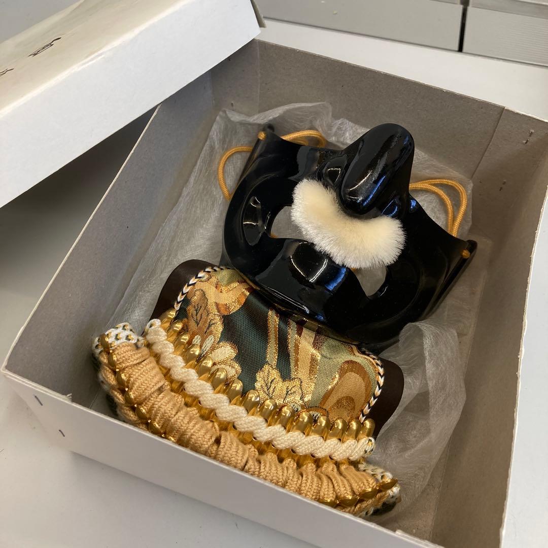 面頬 目の下頬 面具 武具 防具 甲冑 インテリア オブジェ 飾り 装飾 置物