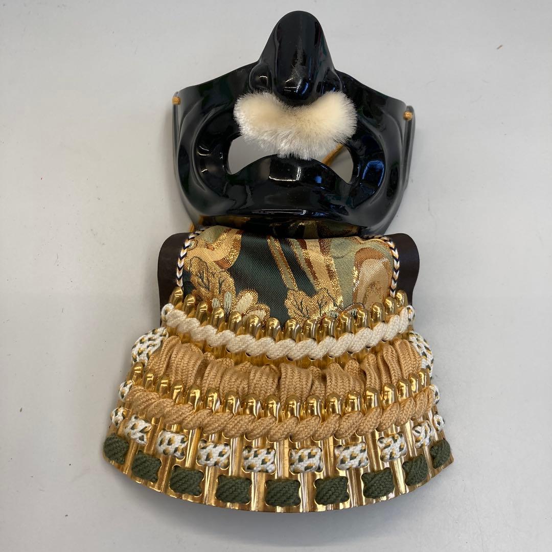 面頬 目の下頬 面具 武具 防具 甲冑 インテリア オブジェ 飾り 装飾 置物