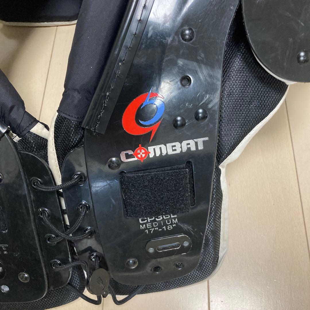 COMBAT ブラック ショルダーパッド