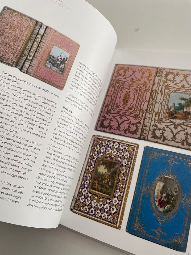 Cartonnages Romantiques1840-1870カルトナージュ