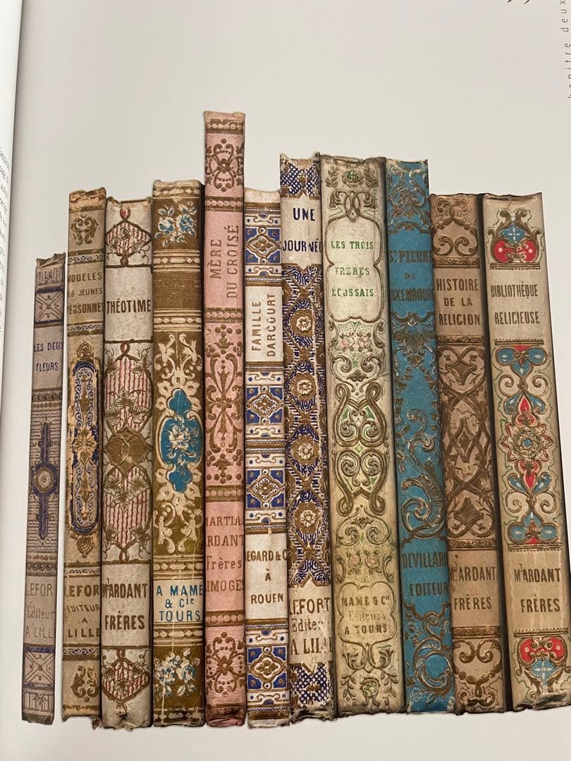 Cartonnages Romantiques1840-1870カルトナージュ