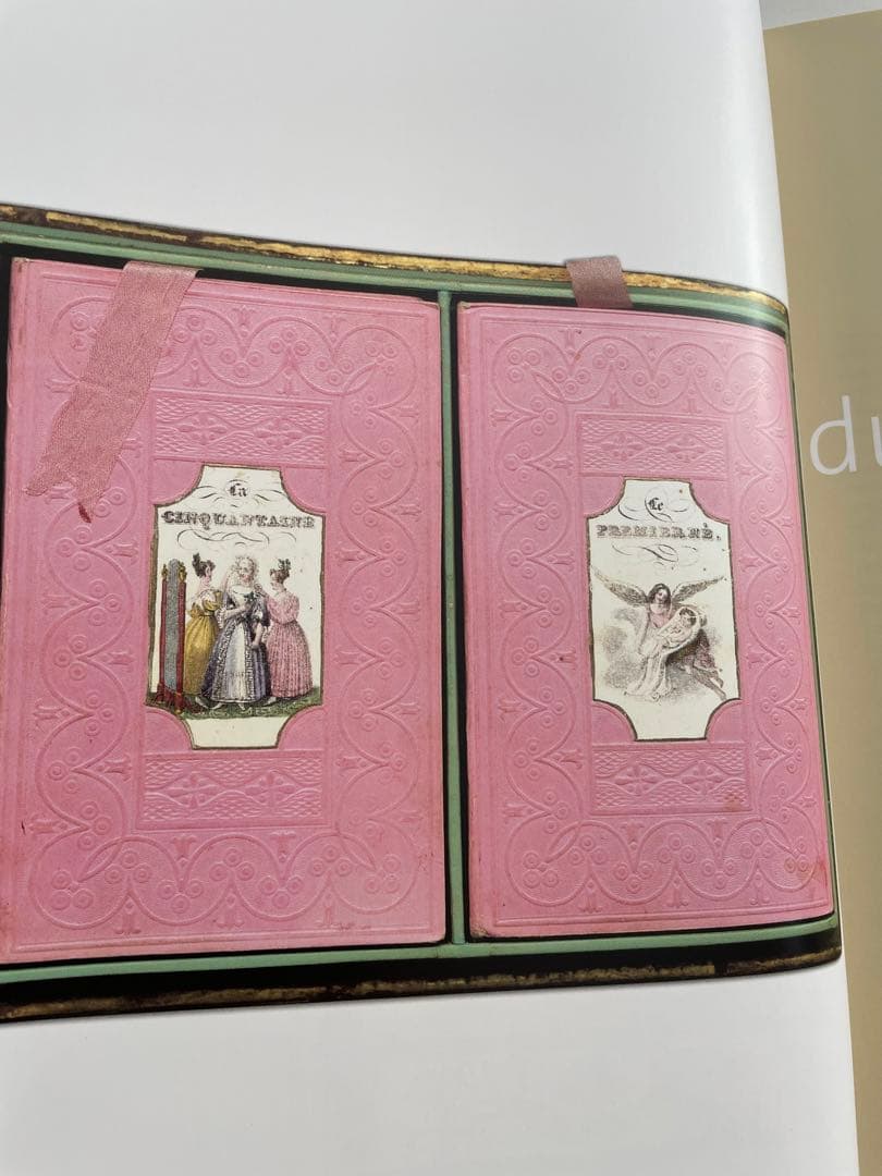 Cartonnages Romantiques1840-1870カルトナージュ