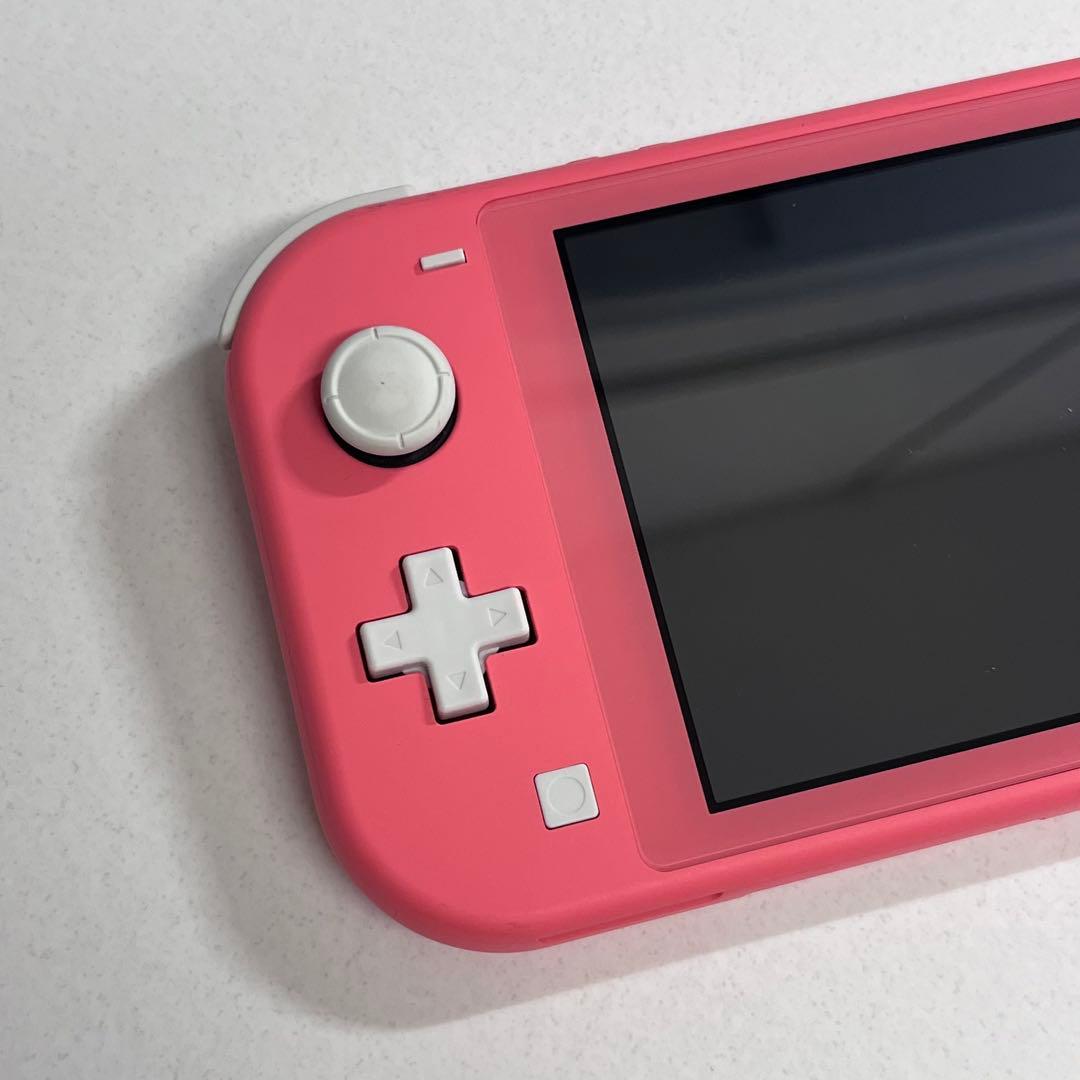 Nintendo Switch Lite ピンク （コーラル）本体 充電器付き