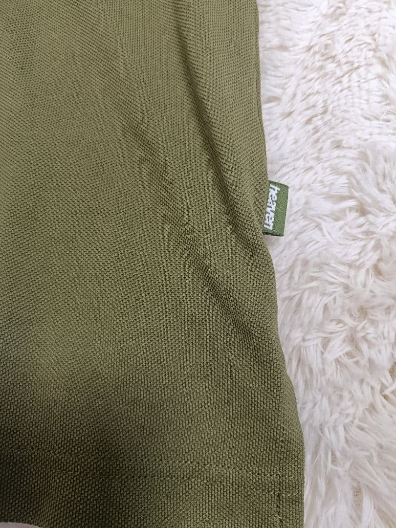 美品HEAVEN BY MARC JACOBS 半袖ポロシャツ カーキ　XS