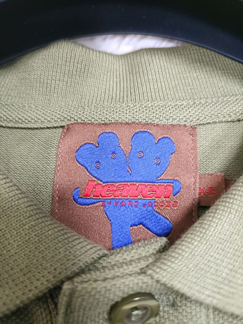 美品HEAVEN BY MARC JACOBS 半袖ポロシャツ カーキ　XS