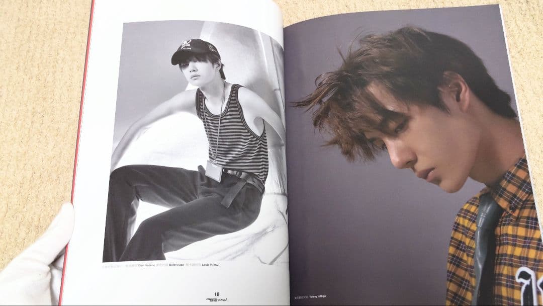 【入手困難】王一博 雑誌 men's uno JOURNAL 2冊セット