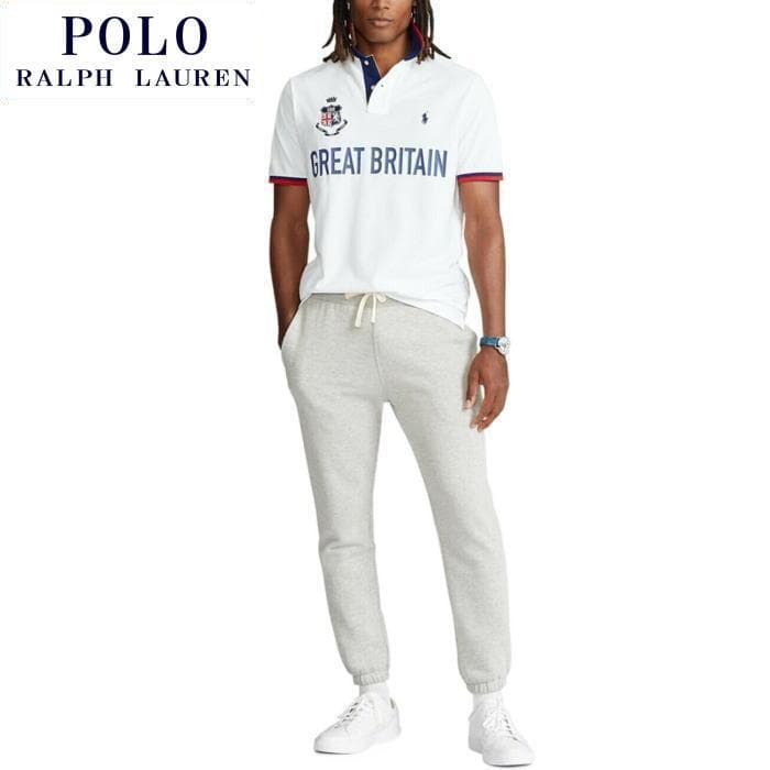 新品 Ｓ ポロ ラルフローレン カスタム スリム フィット ブリテン ポロシャツ