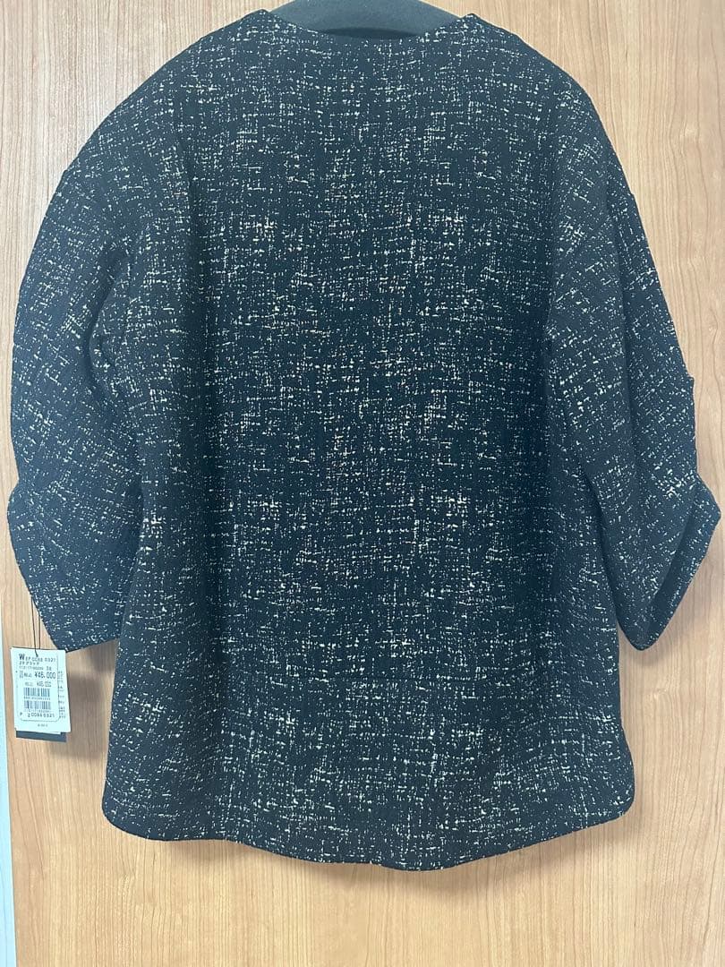 YAMADAYA Aga GIOLICA ツイードジャケット　ブラック