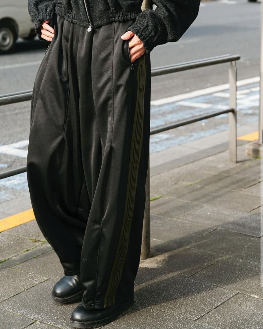 Needles × Studious コラボトラックパンツ