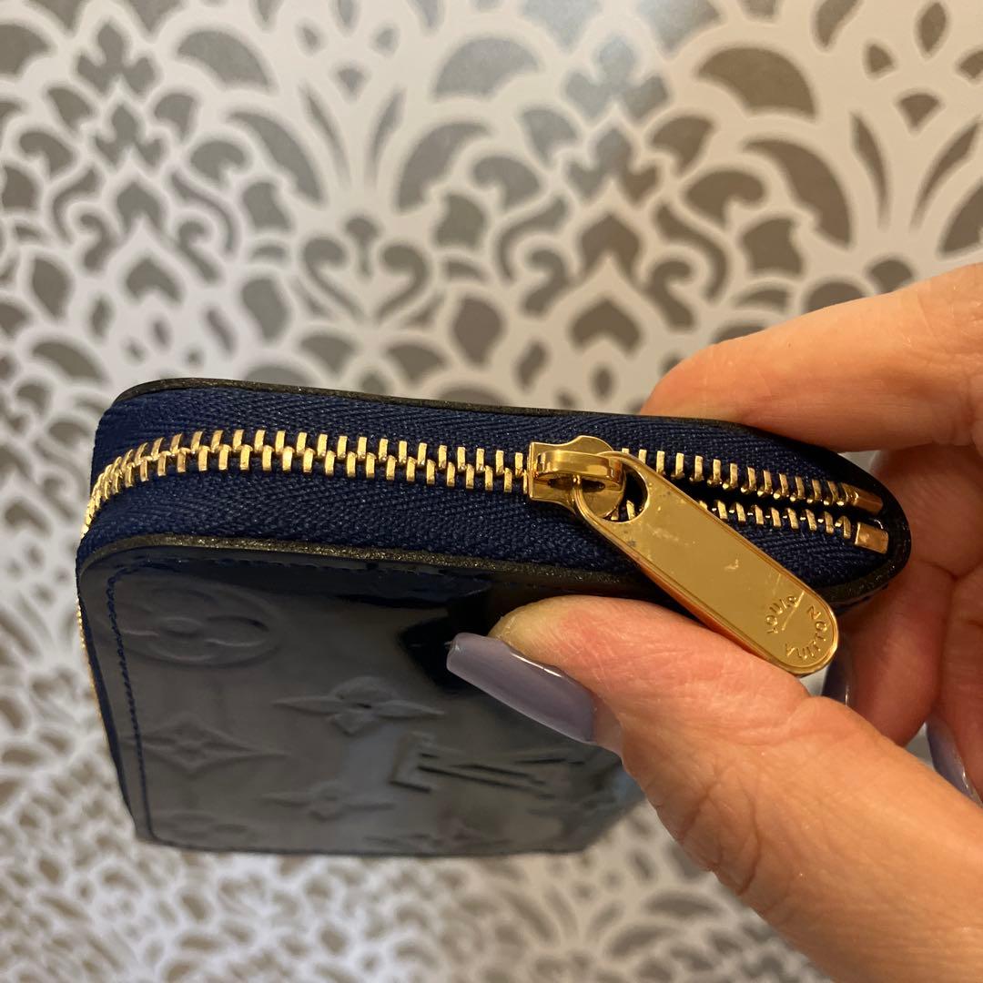 ルイヴィトン❣️ヴェルニケース❣️ ネイビーエナメル！美品