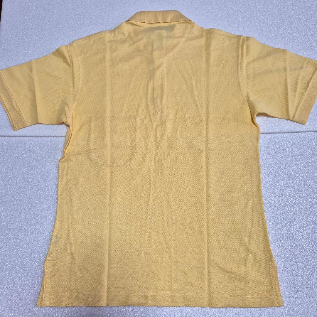 HERMES イエロー ポロシャツ 胸ポケット付 エルメス 日本M相当