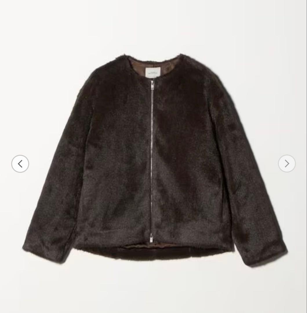 専用‼︎ green label relaxing フェイクファー ノーカラー