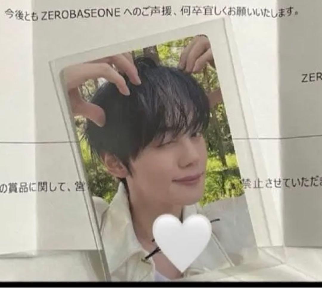 zerobaseone zb1 トレカ　ギュビン　キムギュビン　サイン