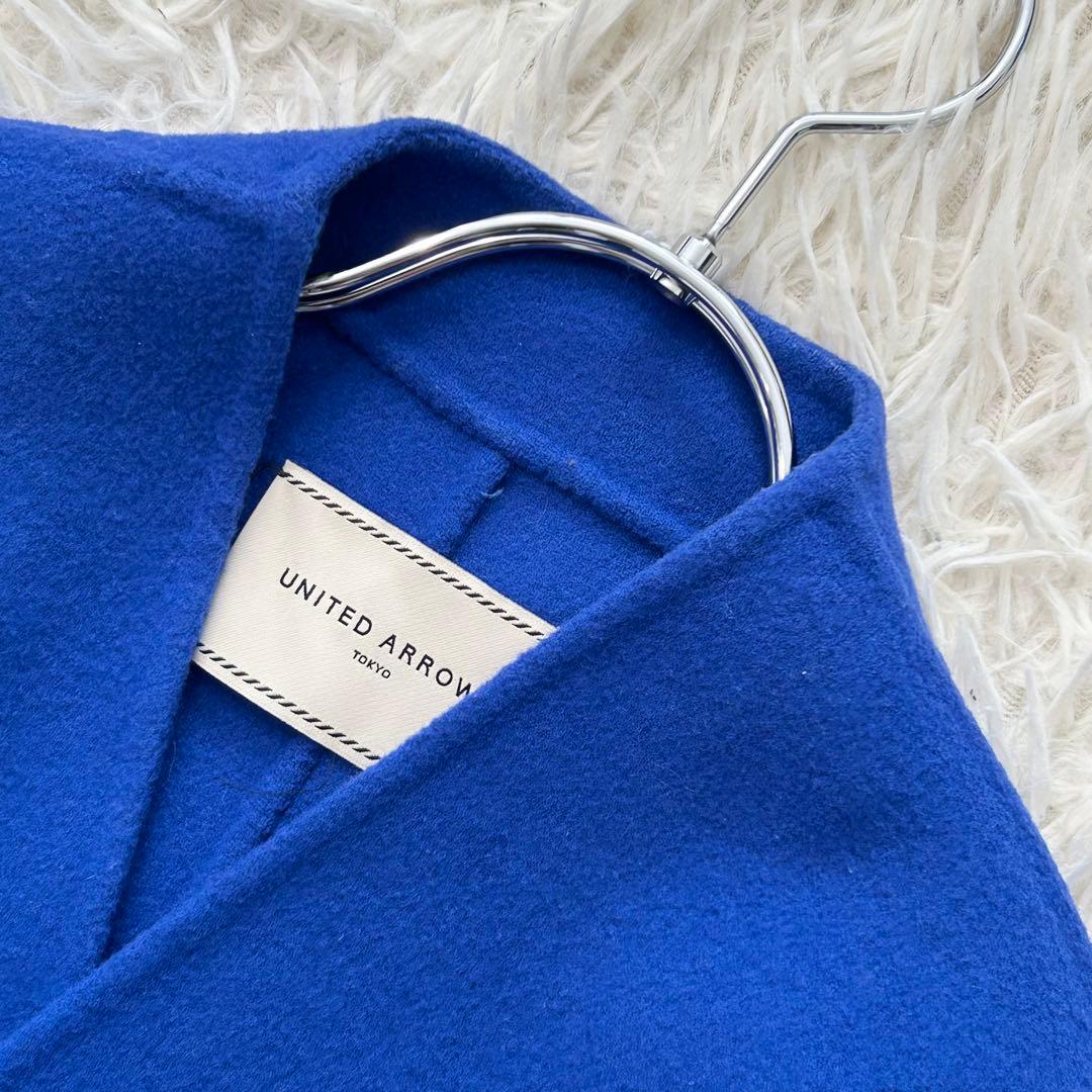 ✨美品✨ ユナイテッドアローズ 近年モデル ダブルフェイスベルテッドコート