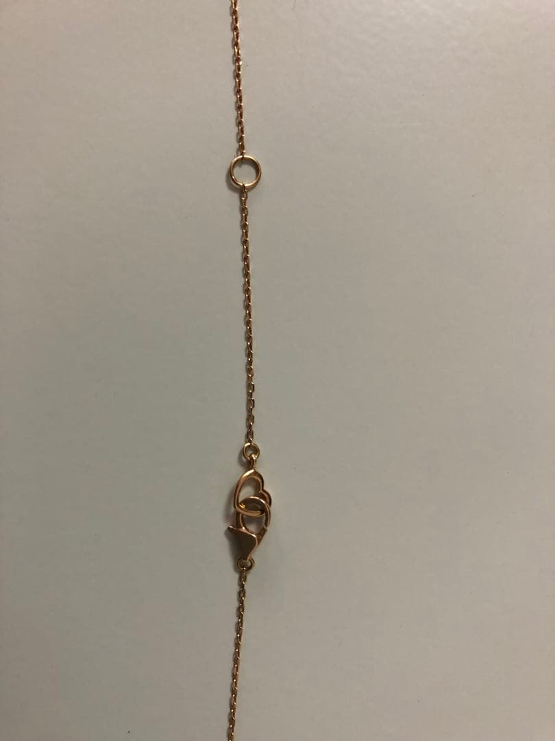 ポンテヴェキオ　K18　ダイヤリバーシブルネックレス