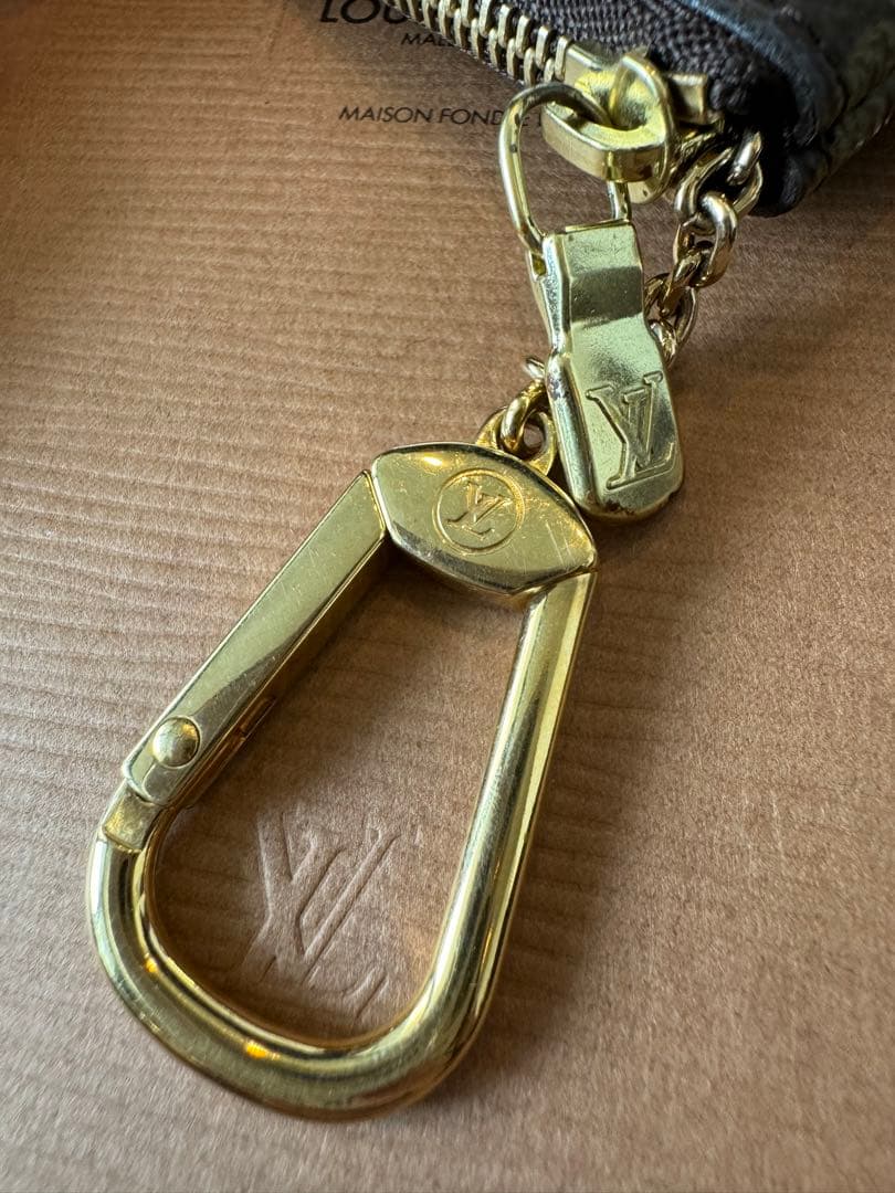 ルイヴィトン　モノグラム ポシェットクレ キー&ケース　付属品付