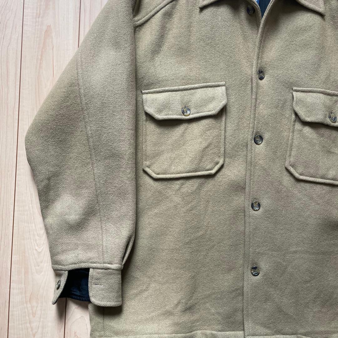 【90s】◎OLD STUSSY CPOジャケット　ウールジャケット　シャツ　M