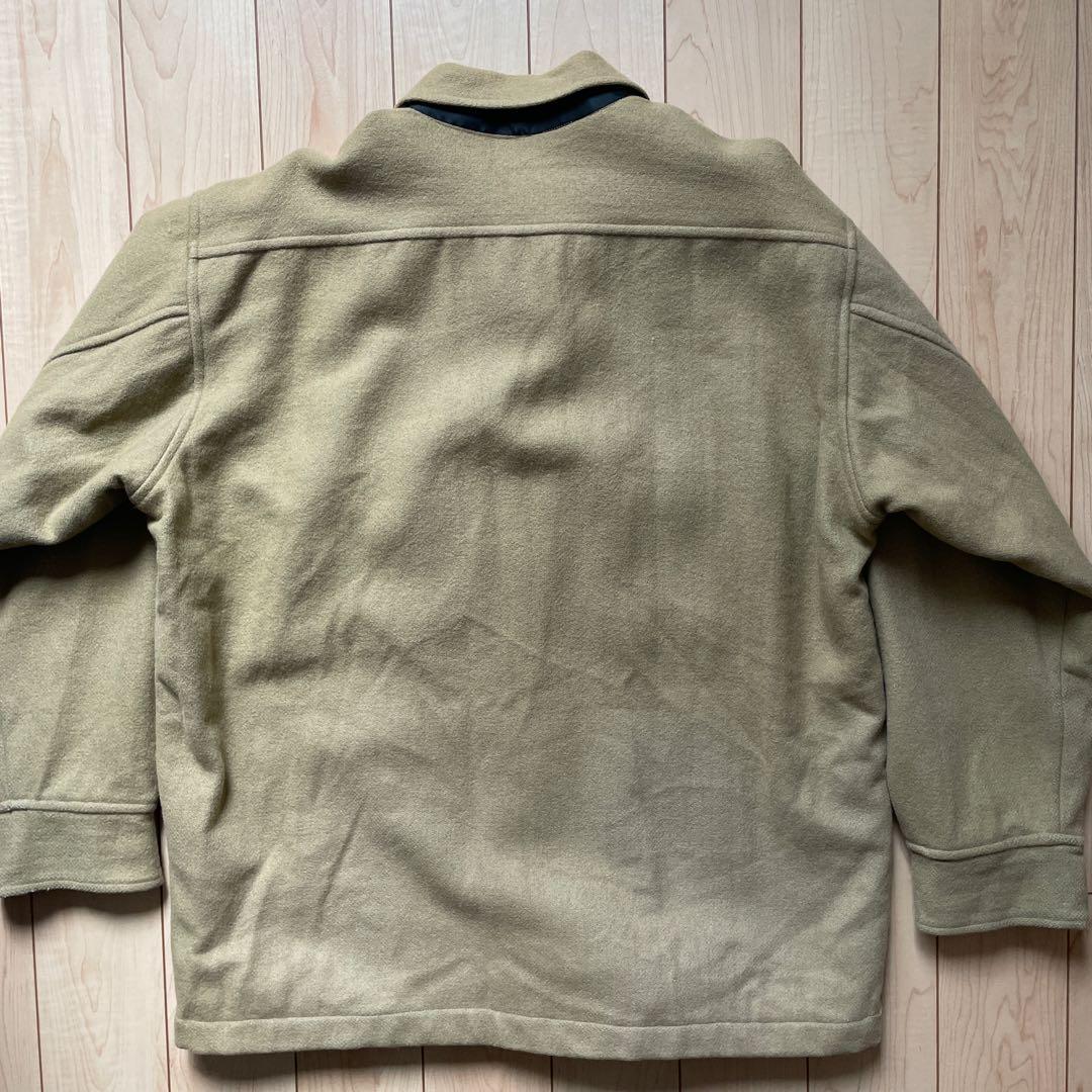 【90s】◎OLD STUSSY CPOジャケット　ウールジャケット　シャツ　M