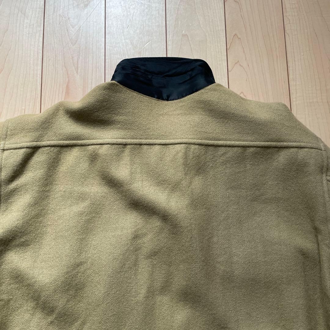 【90s】◎OLD STUSSY CPOジャケット　ウールジャケット　シャツ　M