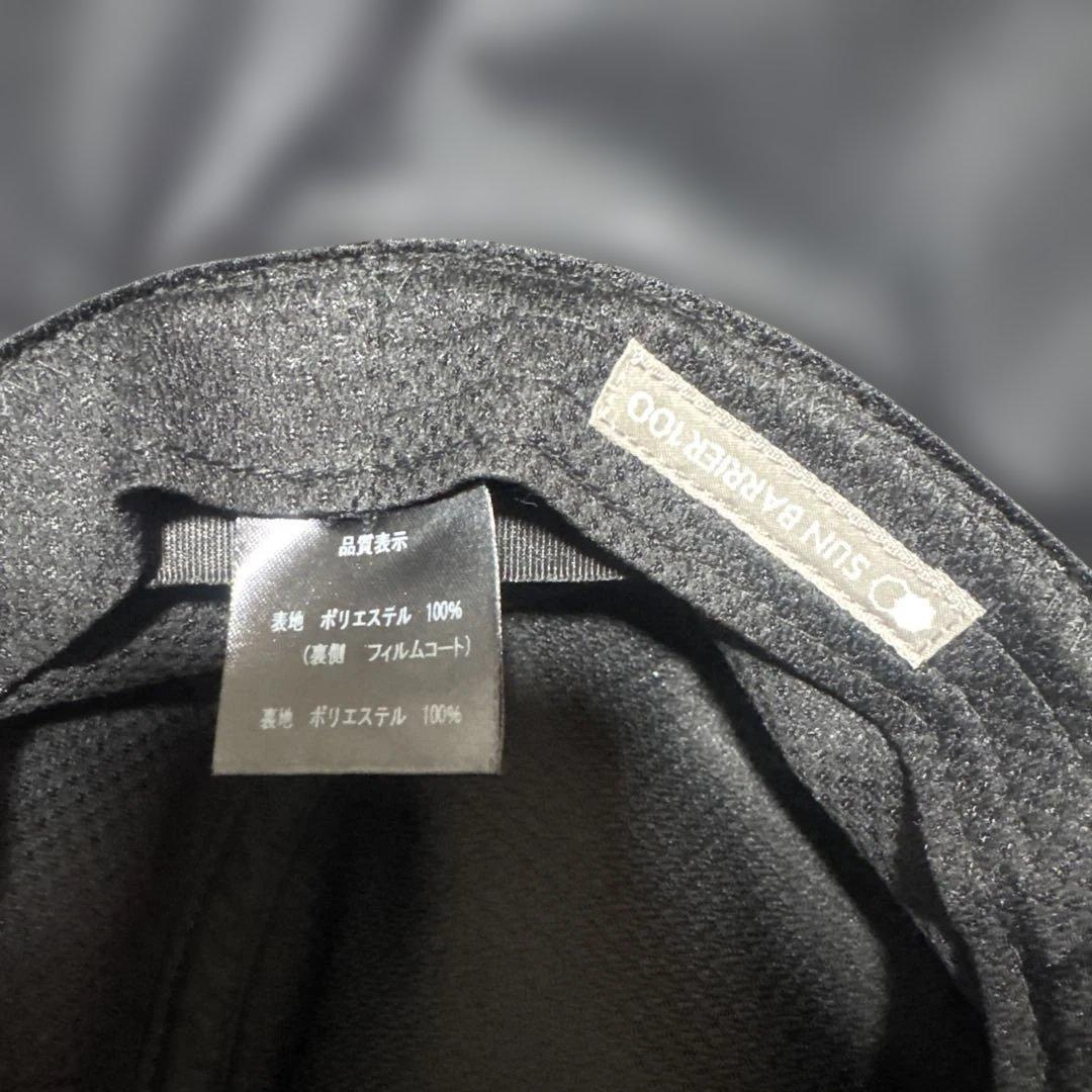 サンバリア100 SUNBARRIER ウィンドハット ブラック