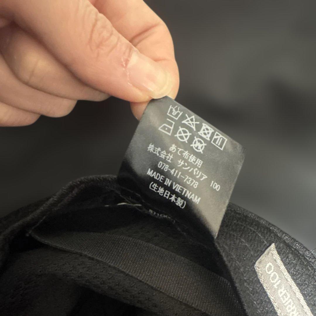 サンバリア100 SUNBARRIER ウィンドハット ブラック