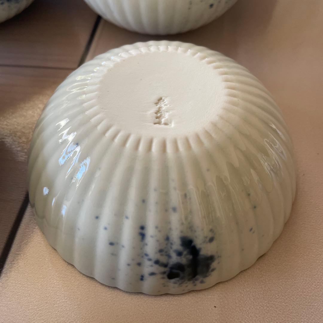 有田焼福泉窯手描き菊花型中鉢