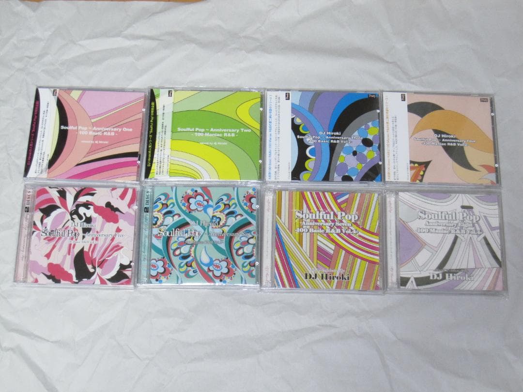 【MIX CD】DJ HIROKI SOULFUL POP 8点セット 帯付き