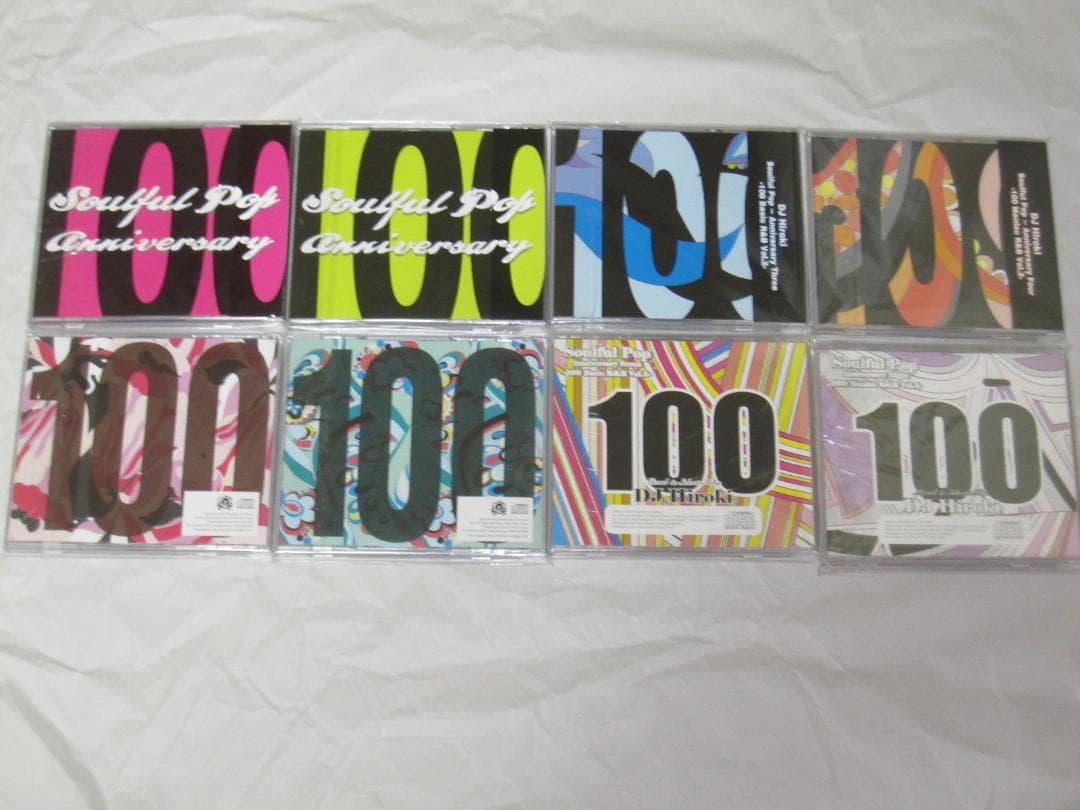 【MIX CD】DJ HIROKI SOULFUL POP 8点セット 帯付き