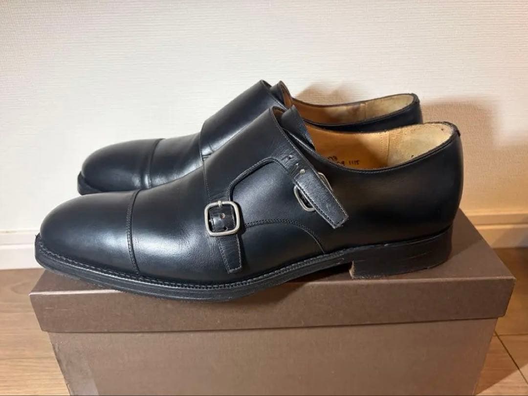 【美品】Church’s Cowes 80F ダブルモンク 26.5cm