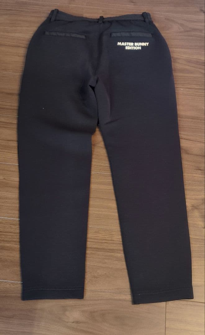 マスターバニー レディースパンツ ブラック ダンボールニットМ 冬