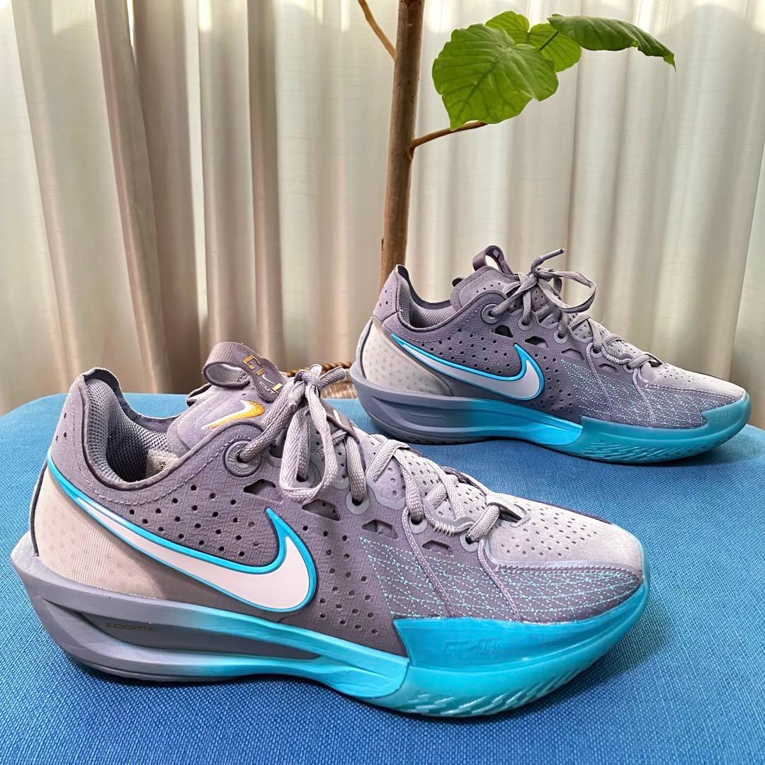 AIR ZOOM GT CUT 3 エアズームGTカット3 グレー ブルー 25