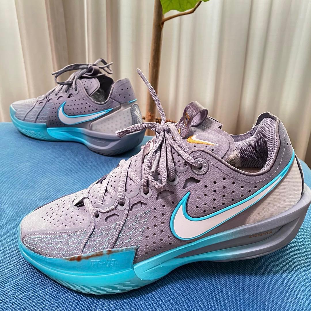 AIR ZOOM GT CUT 3 エアズームGTカット3 グレー ブルー 25