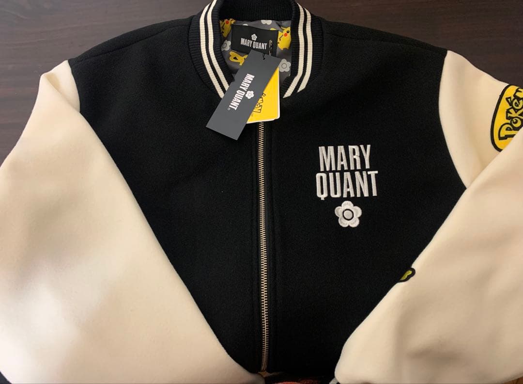 MARY QUANT マリクワ　ポケモンコラボ　ピカチュウ　スタジャン　ブルゾン
